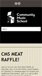 Mobile Screenshot of communitymusicbuffalo.org